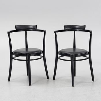 Åke Axelsson, a set of five 'Bohem' chairs, Gemla, 1989.