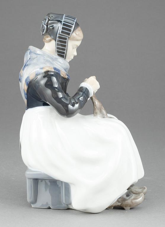 FIGURIN, porslin, Royal Copenhagen, 1900-talets andra hälft.