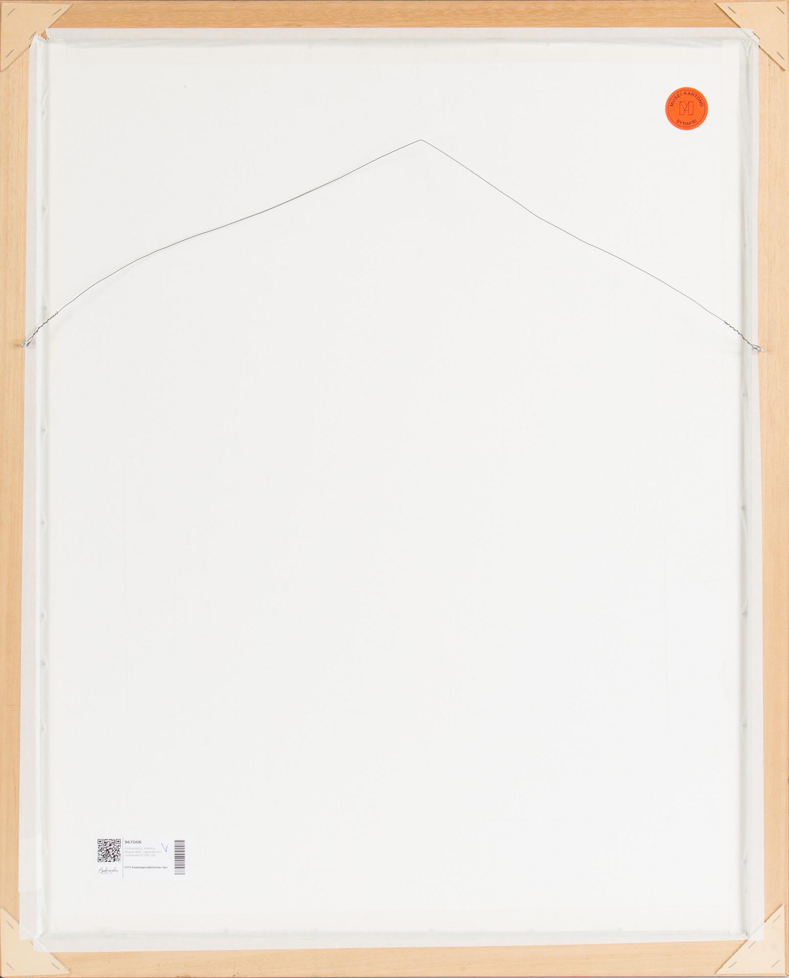 FERNANDEZ ARMAN, serigraph in colors, signed and numbered 171/200.