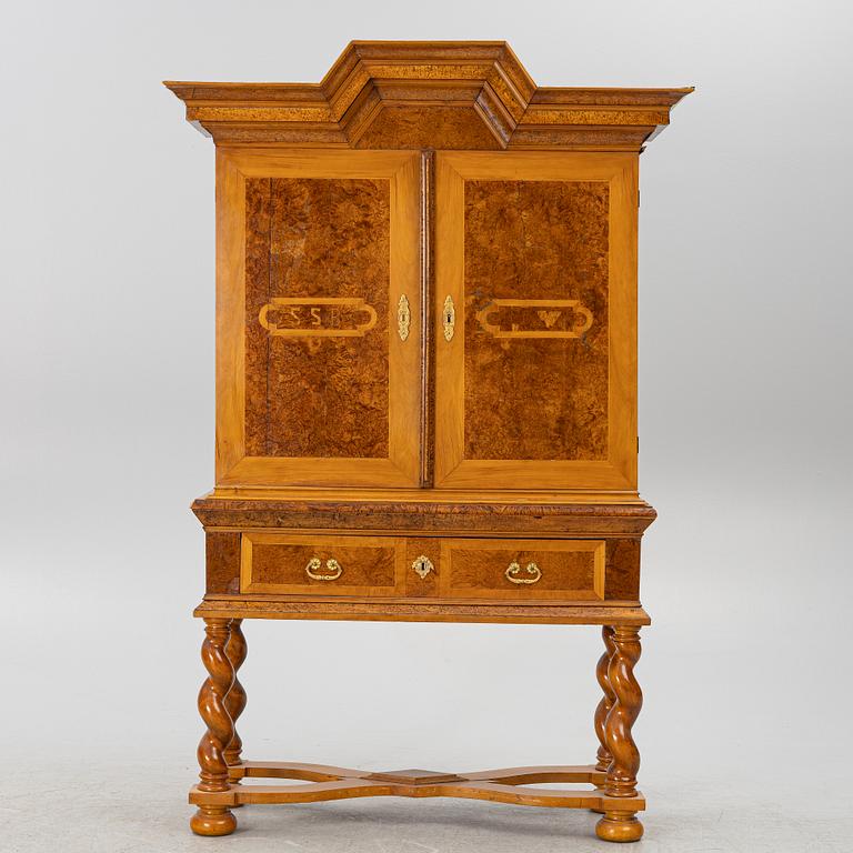 A late Baroque cabinet, 18th Century.