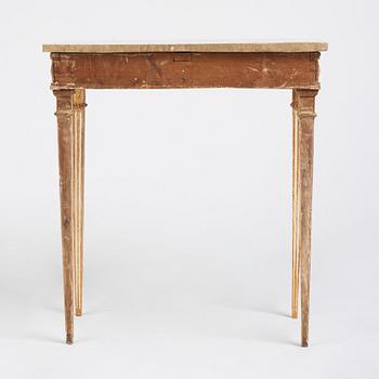 Konsolbord, Stockholmsarbete 1700-talets slut, Sengustavianskt.