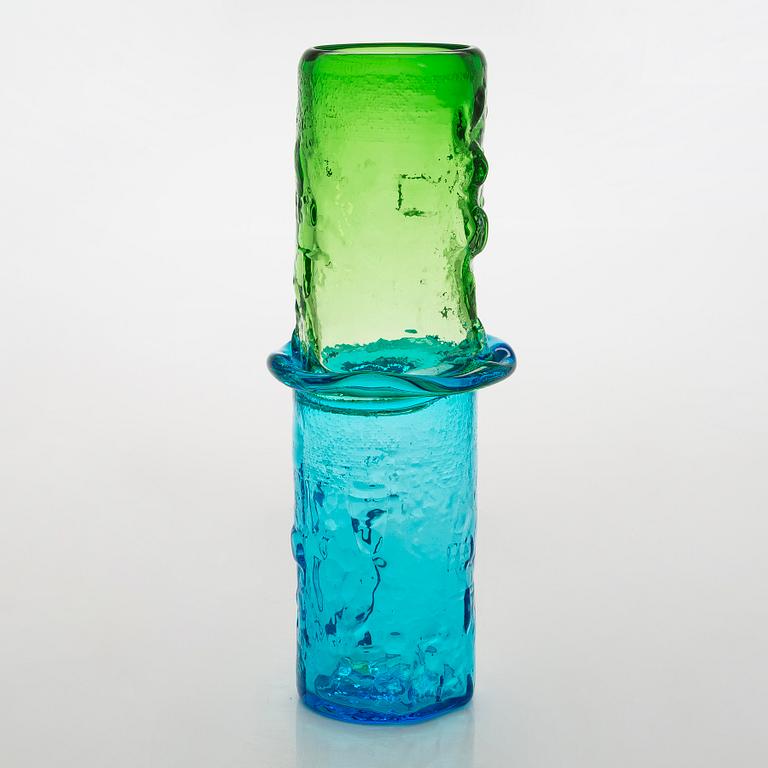 Oiva Toikka, vas, "Bambu", signerad Oiva Toikka Nuutajärvi Notsjö.