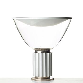 Achille Castiglioni, & Pier Giacomo, bordslampor 1 par, "Taccia", Flos, Italien 1960-70-tal.