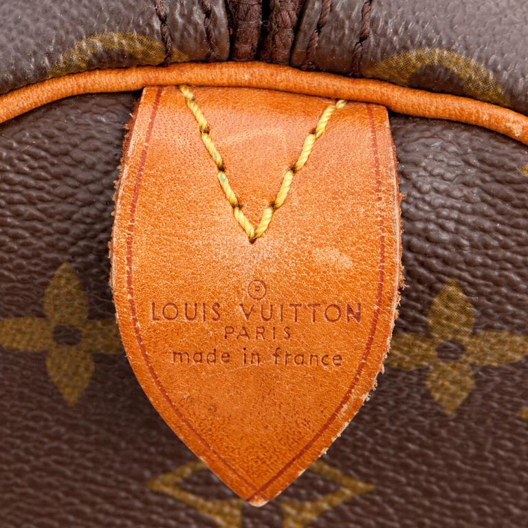 LOUIS VUITTON, a monogram canvas weekendbag, "Keepall  45".