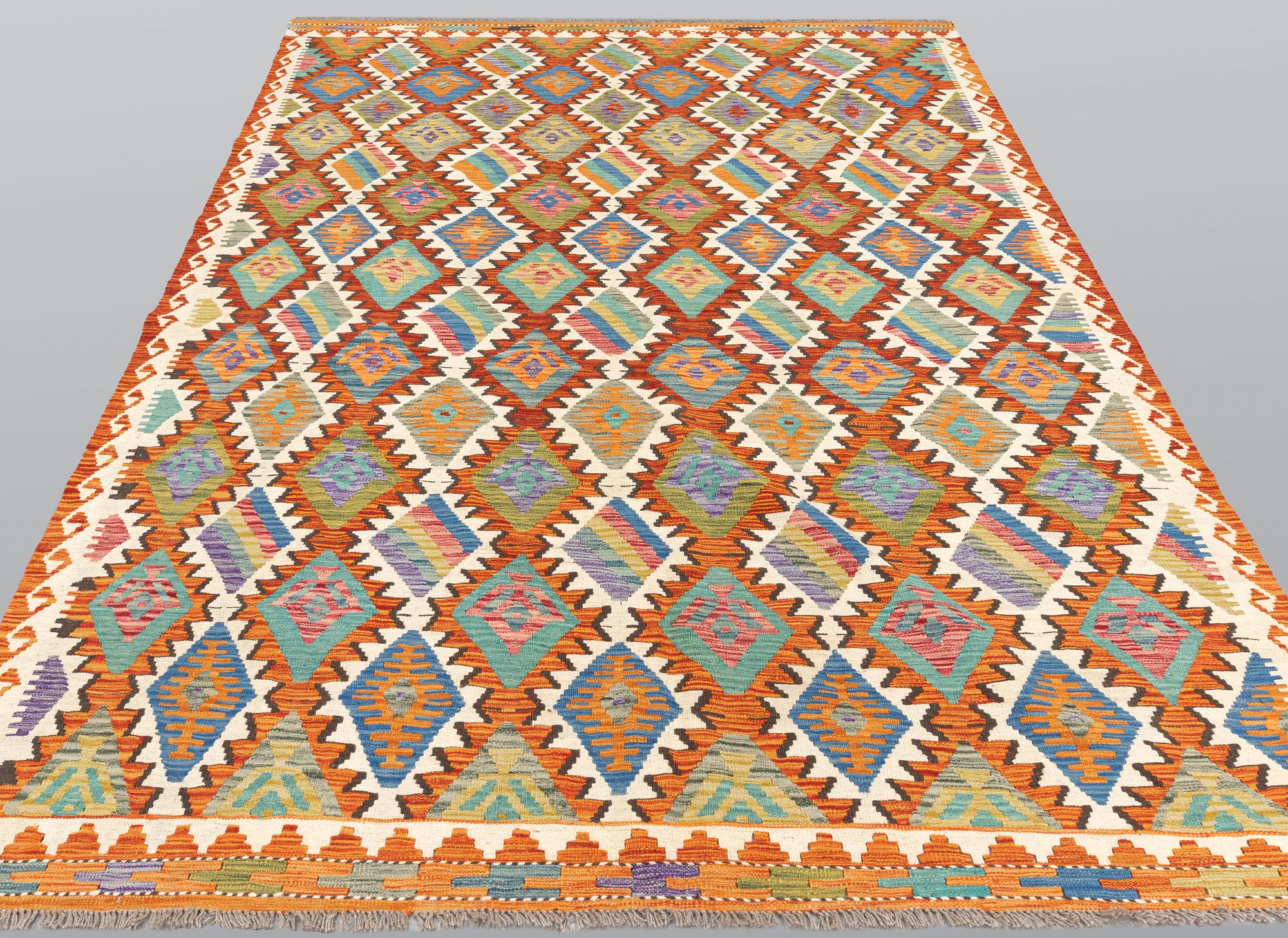 A carpet, Kilim, ca 288 x 196 cm.