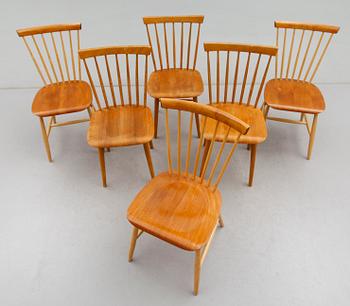 STOLAR, 6 st (3+3), 1900-talets andra hälft.