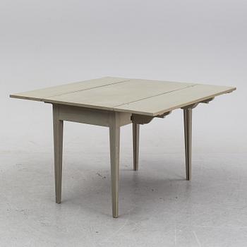 An 'Alunda' drop leaf table from Ikea, 1990's.
