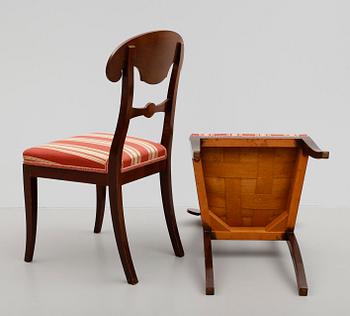 STOLAR, 4 st, Karl Johansstil, 1900-talets första hälft.