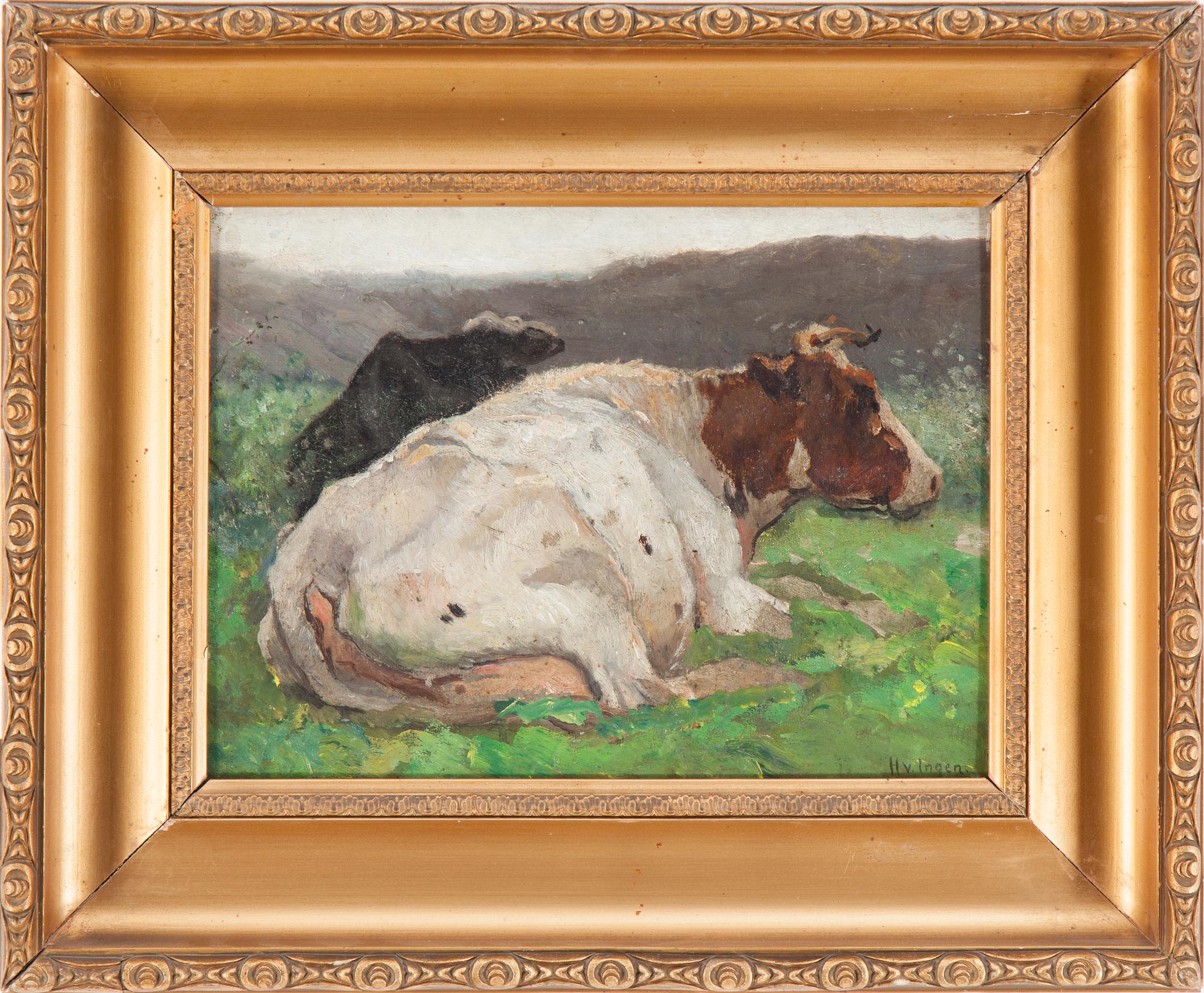 HENDRIKUS ALEXANDER VAN INGEN, oil on panel, bears signature H v. Ingen.