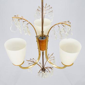 Lisa Johansson-Pape, a 1940's '68' chandelier for Stockmann Orno.