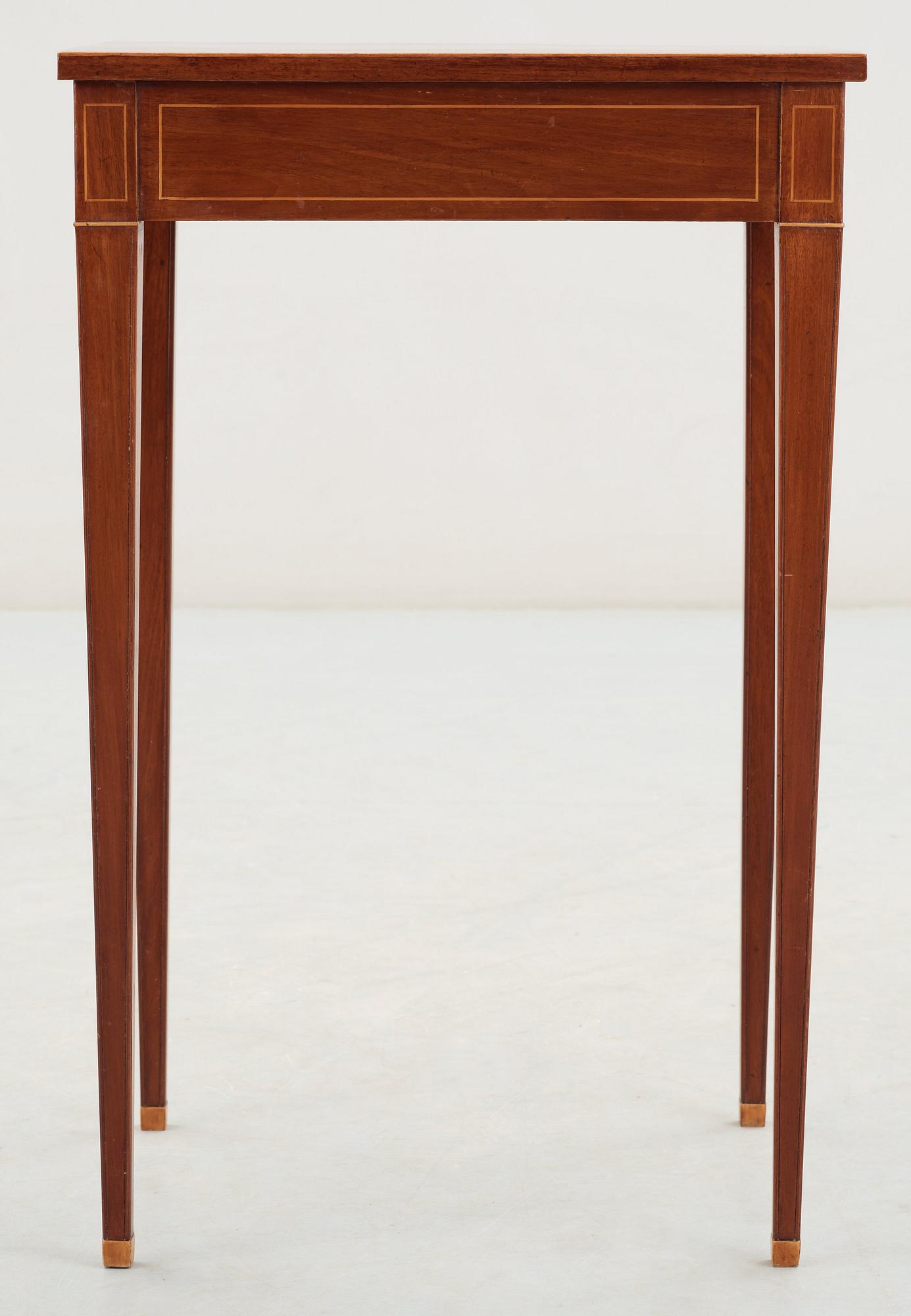 A late Gustavian table by J. C. Linning.