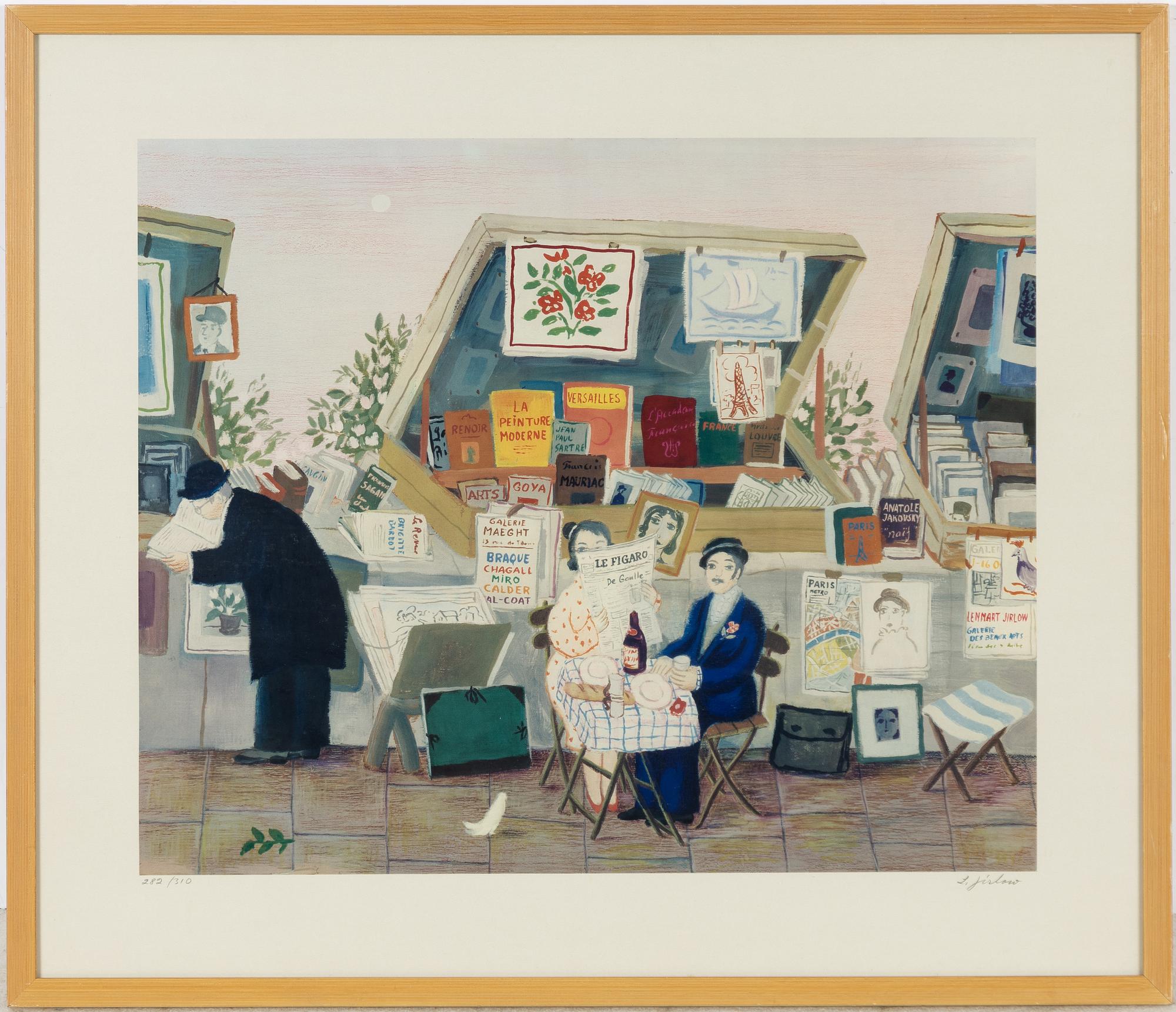 Lennart Jirlow, "Bouquinisten".