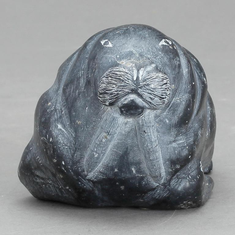 SKULPTUR, sten, Inuitarbete, Kanada.