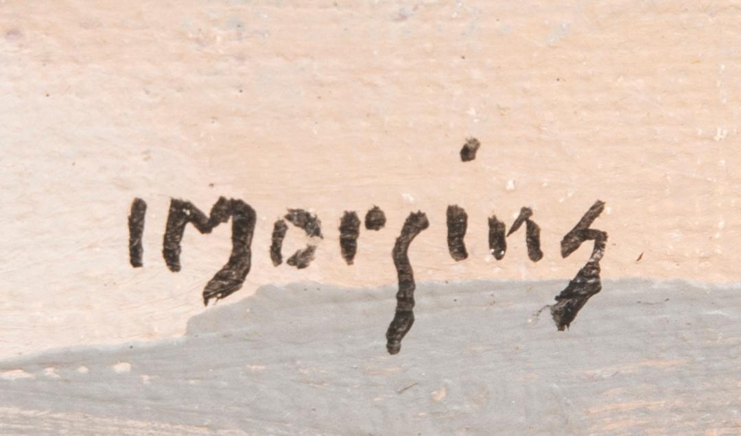 Ivar Morsing, olja på pannå signerad.