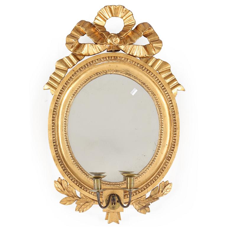 SPEGELLAMPETT, empire, Stockholms Hallstämpel 1820.