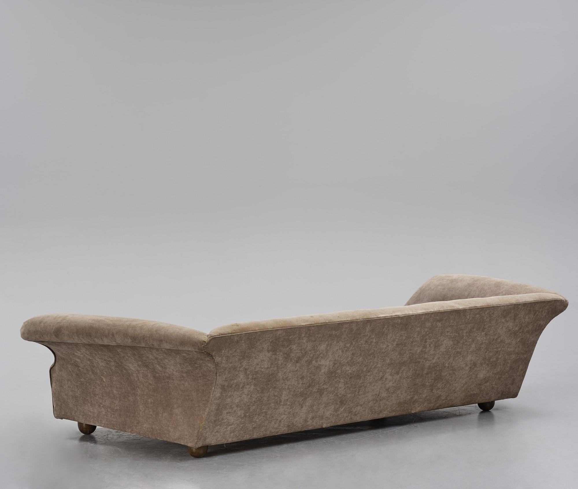 Josef Frank, soffa, "Liljevalchssoffan", Firma Svenskt Tenn, sannolikt 1940-tal.