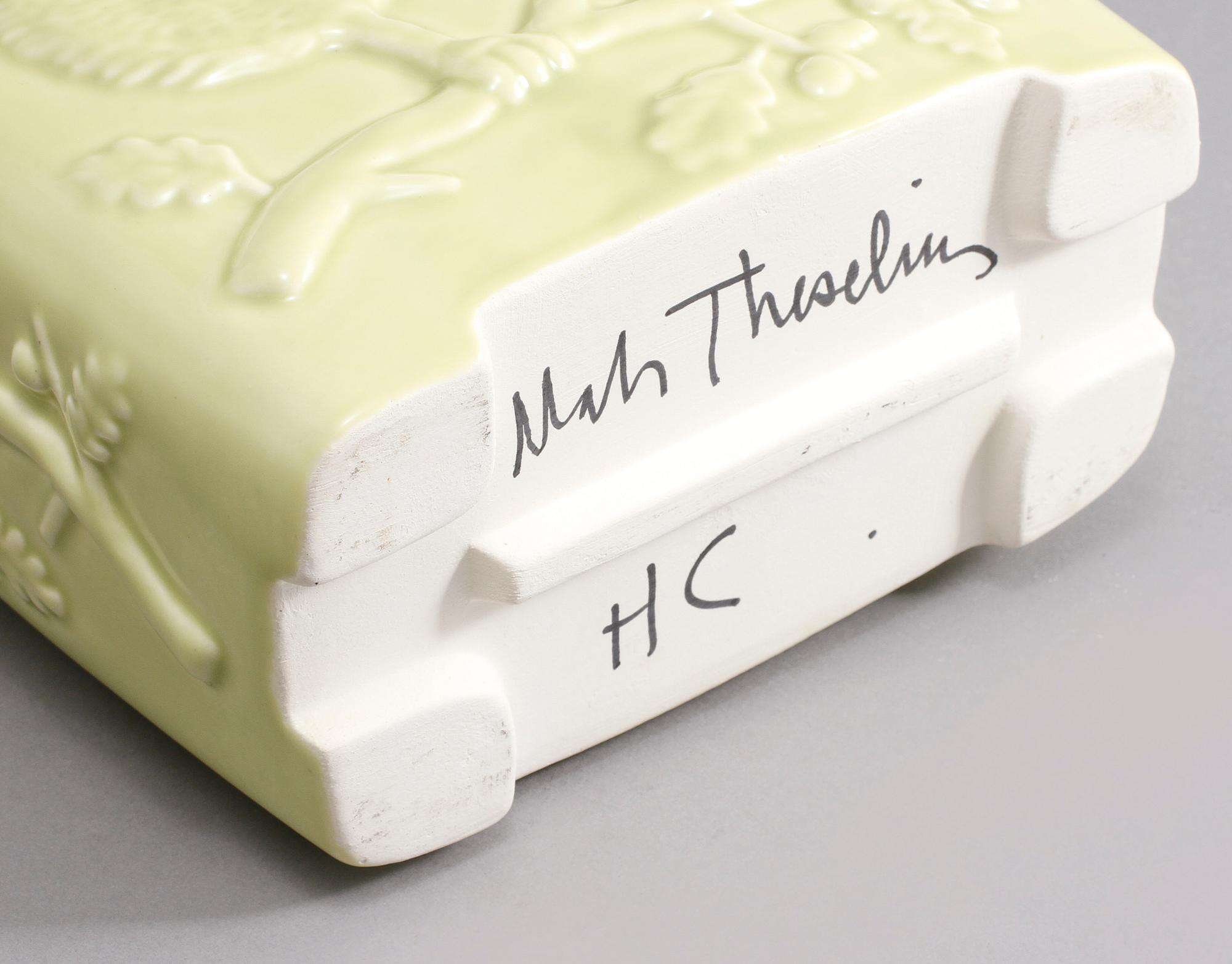 VAS, lergods, "Ekorr-djävulen", Mats Theselius, signerad samt numrerad HC.