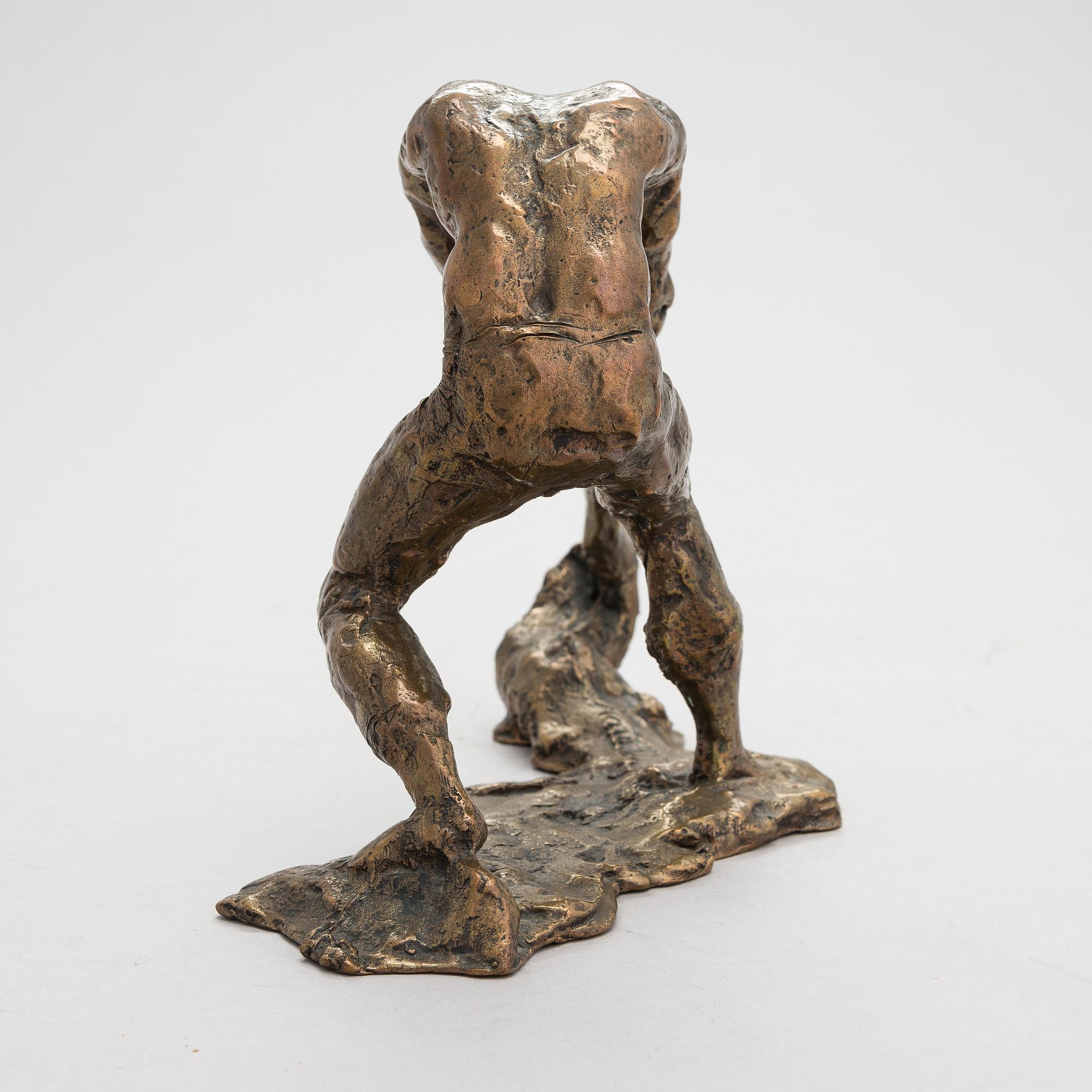 Matti Haupt, Man with a hoe.