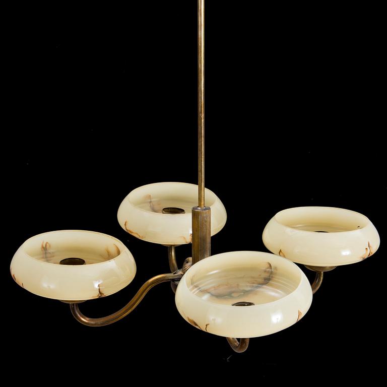 TAKLAMPA, Taito Oy, 1930-tal. Höjd 80 cm.