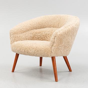 Nanna Ditzel, armchair, "Model 83" Søren Willadsen, Denmark 1950s-60s.