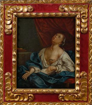 OKÄND KONSTNÄR, olja på duk, 1700-/1800-tal.