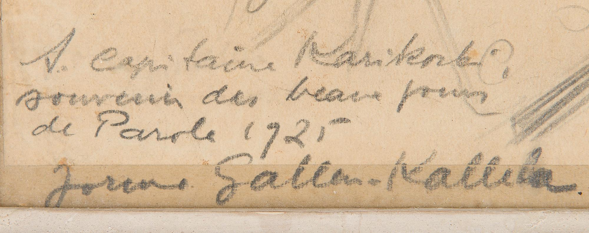Jorma Gallen-Kallela, Sotilaan muotokuva.