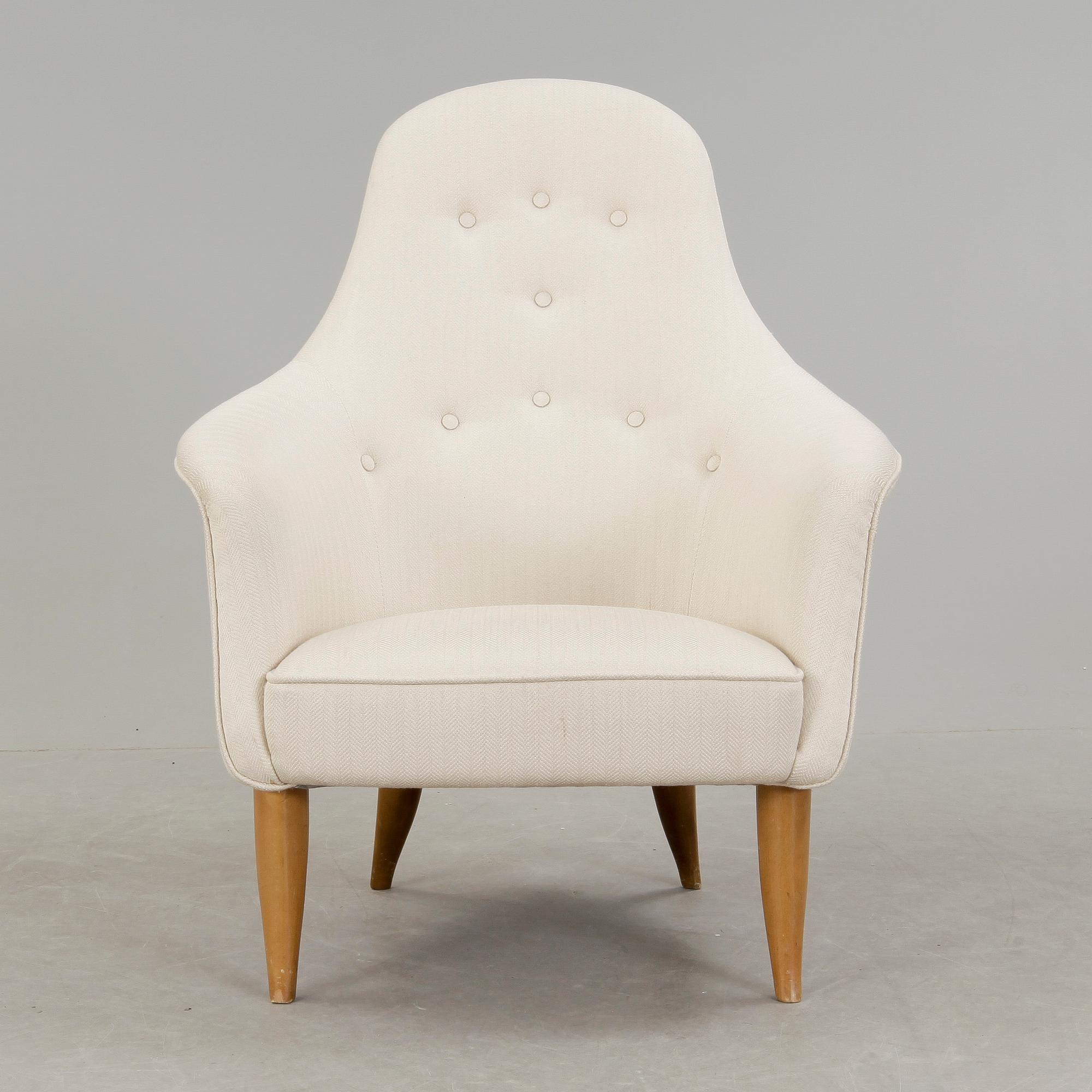 FÅTÖLJ, "Stora Adam", Kerstin Hörlin Holmquist för NK Trivaserien.