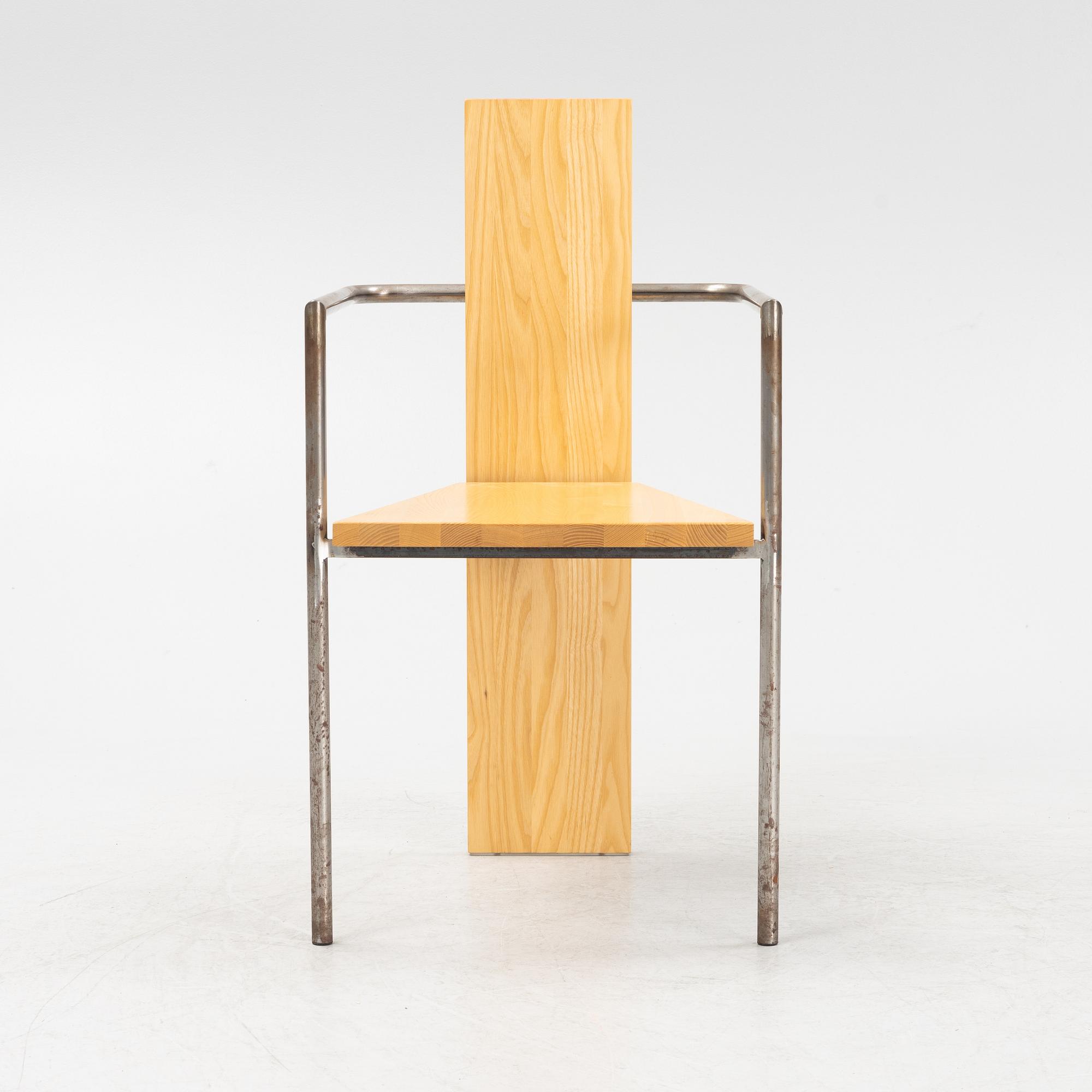 Jonas Bohlin, karmstol, "Concrete", Källemo.