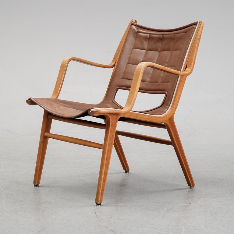 Peter Hvidt & Orla Mølgaard Nielsen, karmstol model "AX-6060" för Fritz Hansen, Danmark 1960-tal.