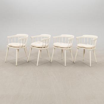 Karin Mobring, armchairs, 4 pcs, "Torpet", IKEA, 1960s.