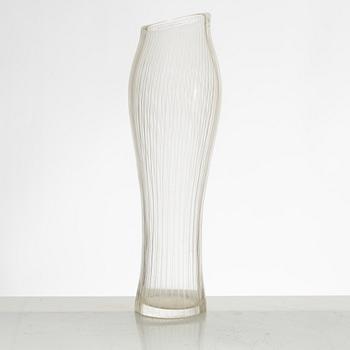 Tapio Wirkkala, a model '3215' glass vase, Iittala, Finland.
