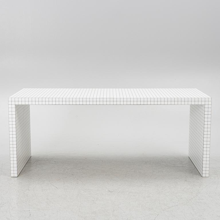 Superstudio, matbord, "Quaderna", Zanotta, Italien.