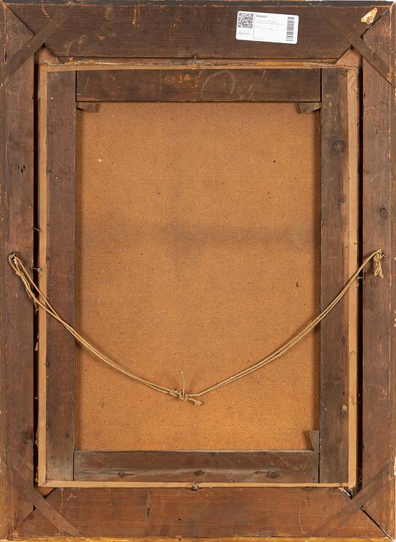 Fransk skola, 1800-tal, Flodlandskap med betande kor.