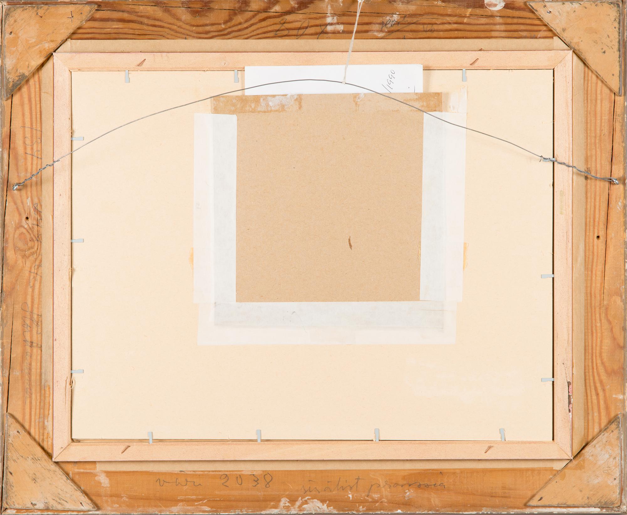 Maria Wiik, watercolour, unsigned.