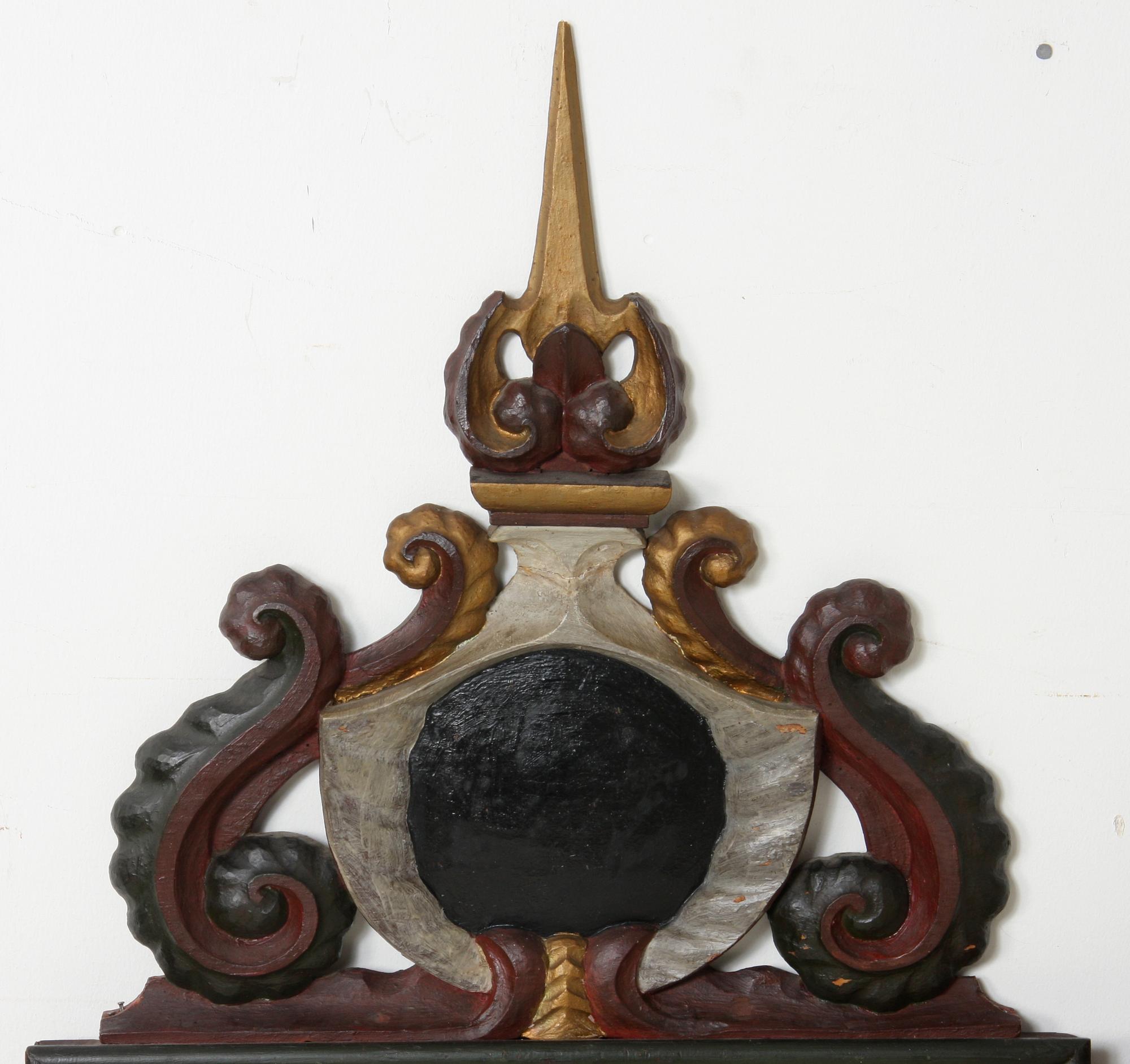 RAMAR med OLJEMÅLNINGAR, ett par, renässansstil.