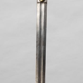 Sabre, Swedish, m/1889 for the artillery, with scabbard.