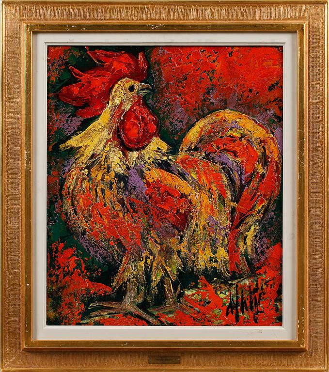 HENRY D'ANTY, olja på duk, signerad.