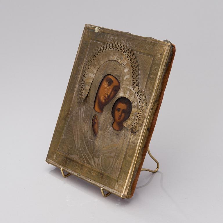 A Russian icon, turn of the 20th century.