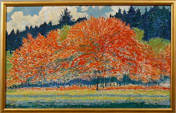 FRITZ GÄRTNER, olja på duk, signerad.