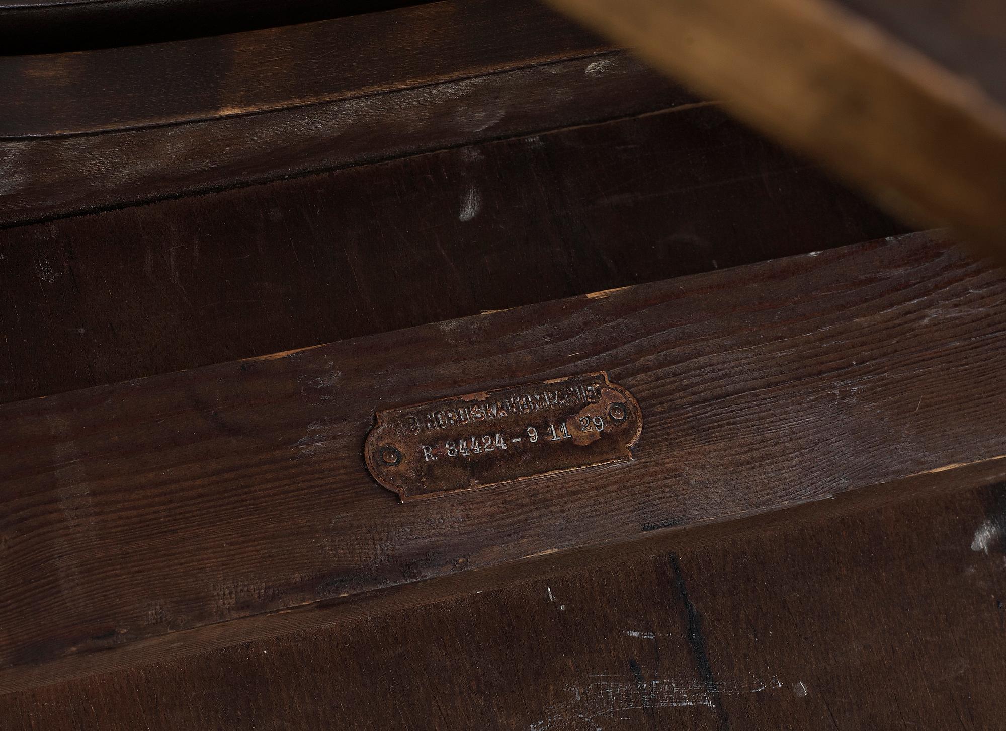 SOFFBORD, "T.T." NK, 1929.