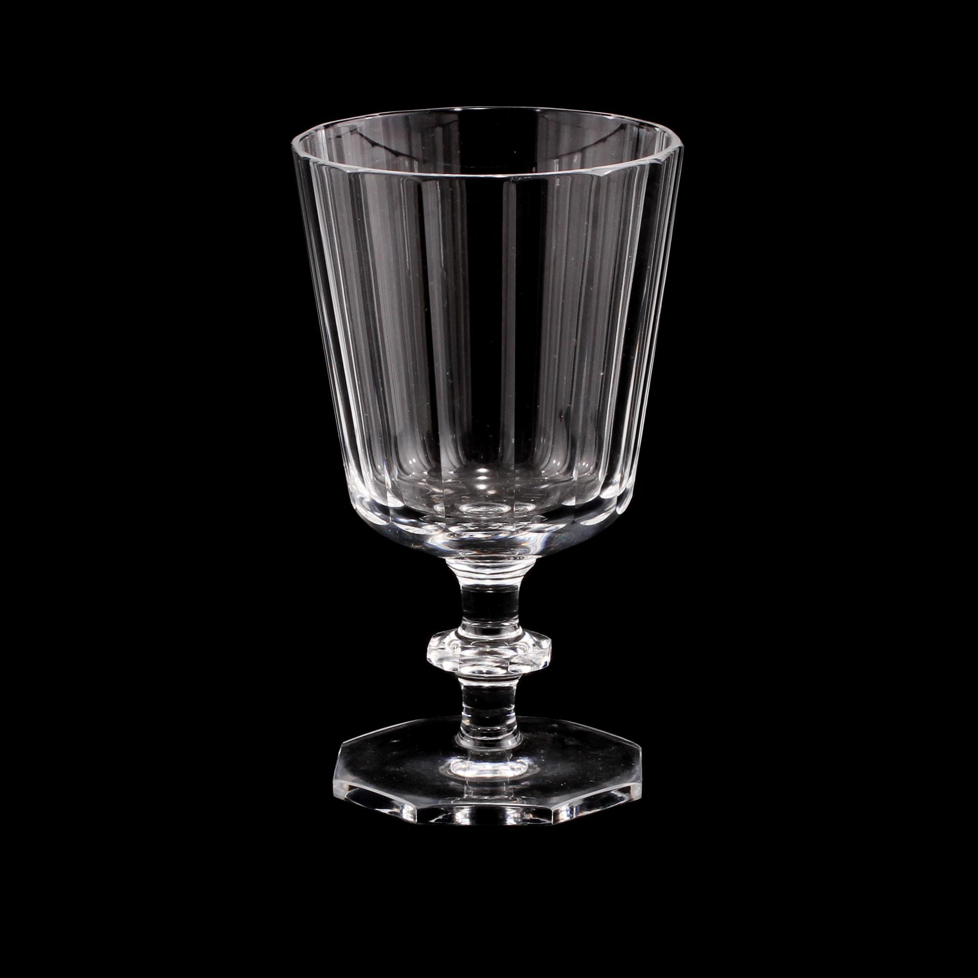 VINGLAS, 12 st, "Karlberg", Elis Bergh, Kosta Boda, 1900-talets andra hälft.