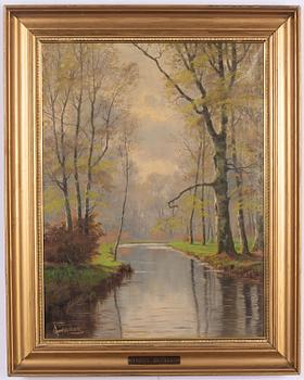 August Jacobsen, River.