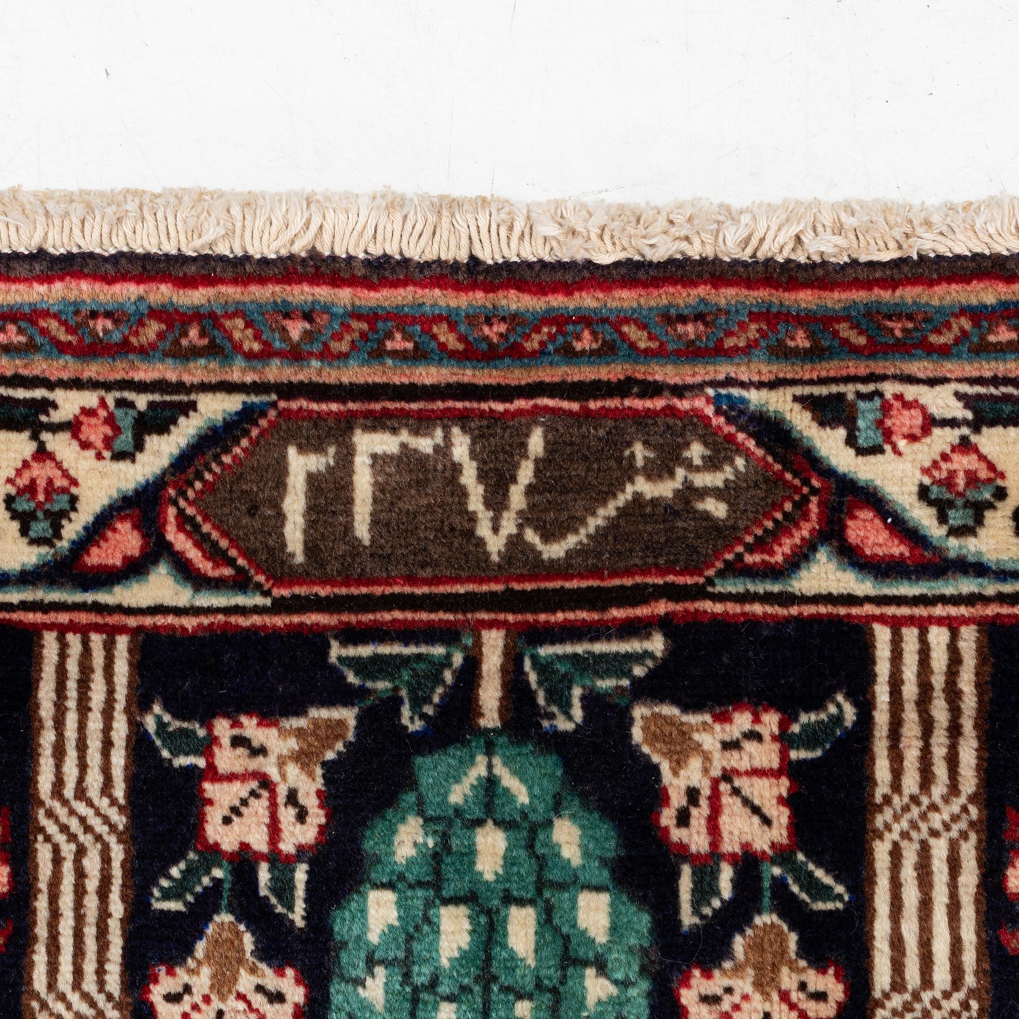 Carpet, Tabriz, approx. 423 x 330 cm.