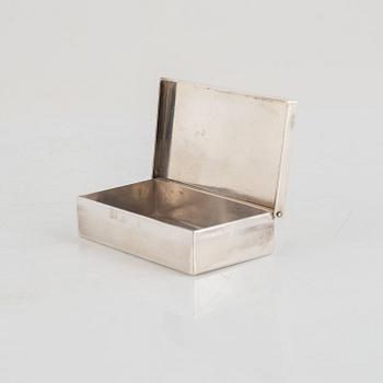 Bengt Liljedahl, a Swedish silver box, Stockholm 1976.