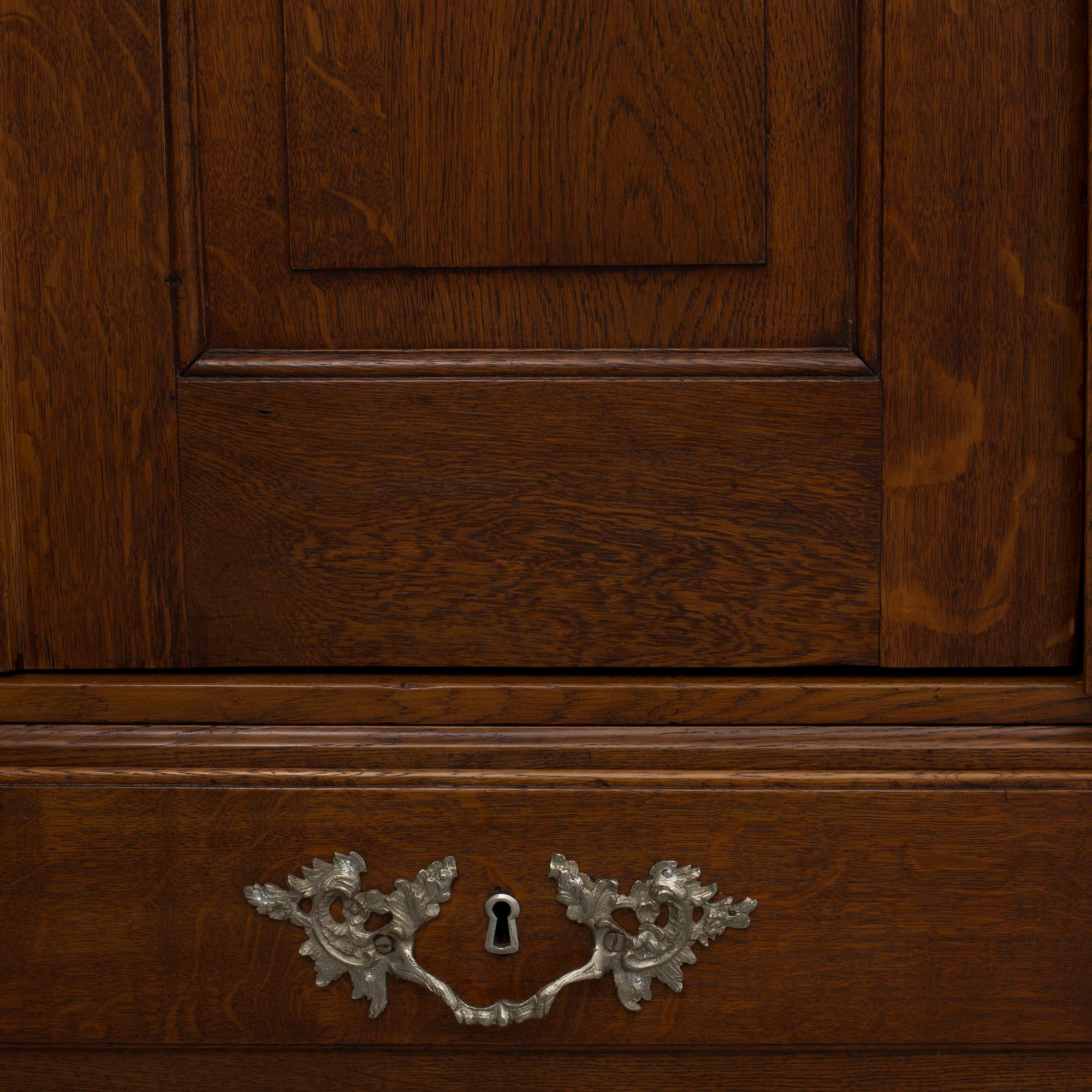 A Swedish mid 1700's cupboard.