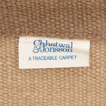 A partially tufted 'Veda' carpet, Chaatwal & Jonsson, approx. 300 x 205 cm.