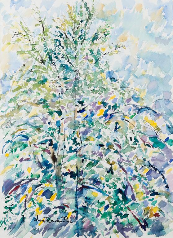 LEO RANTANEN, vesiväri, signeerattu ja päivätty 97.