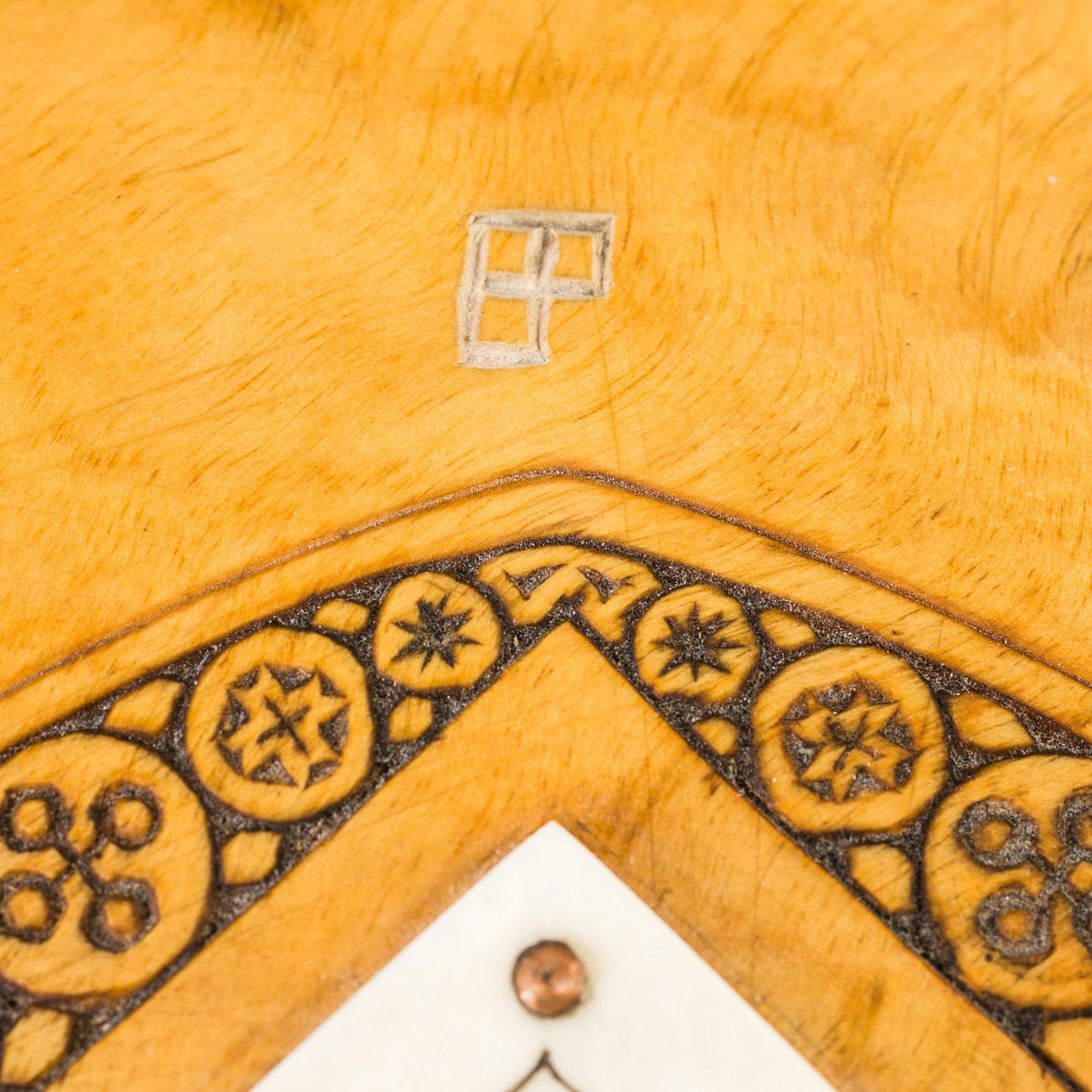 A traditional sami ceremonial drum, modern manufacture.