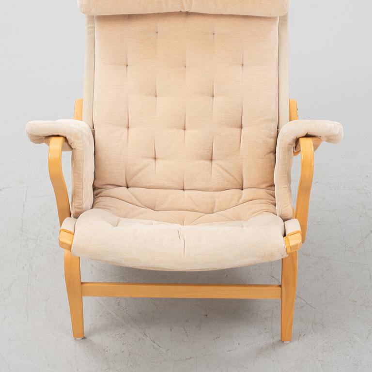 Bruno Mathsson, a 'Pernilla' easy chair by DUX.