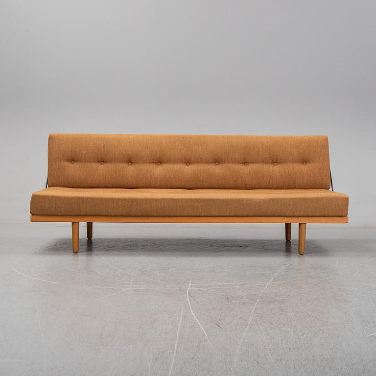 Børge Mogensen, an upholstered oak daybed from the second half of the 20th century.